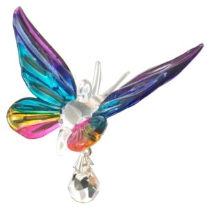 Fantasy Glass Butterfly Rainbow