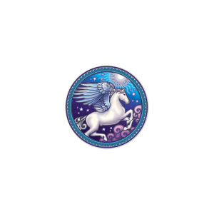 Mandala Art Stickers Pegasus