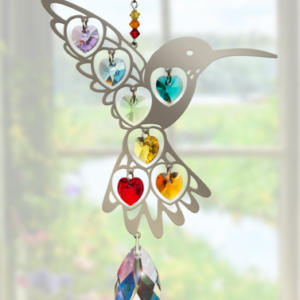 Pure Radiance  Hummingbird in Rainbow