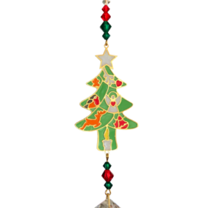 Crystal Dreams Christmas Tree - Red Green