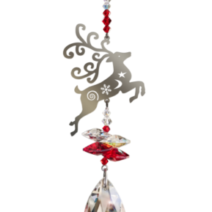 Crystal Fantasies Reindeer - Crystal Red