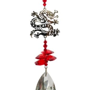 Crystal Fantasy Chinese Dragon - Red
