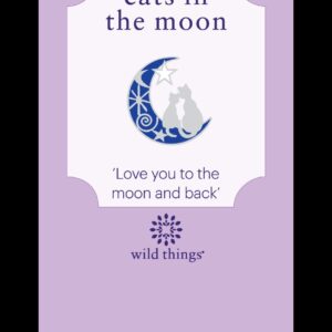 Pin Badge - Cats in the Moon